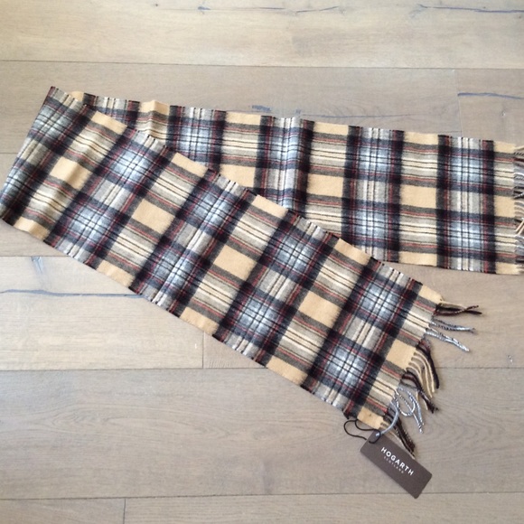 Tartan Scarf Sundance Catalog Scotland Lambswool